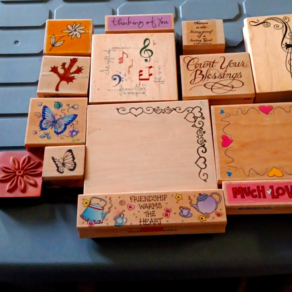 Stamps for artwork